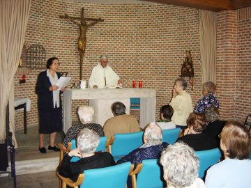 Celebración de misas en el centro